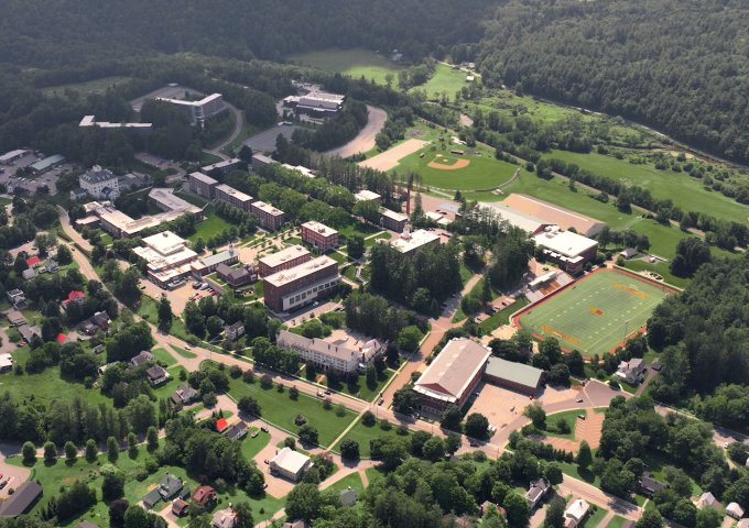 Norwich University Drone Campus Image