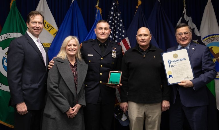 Army Reserve Capt. Sean Kalletta, NU ‘17, has received the Carnegie Medal